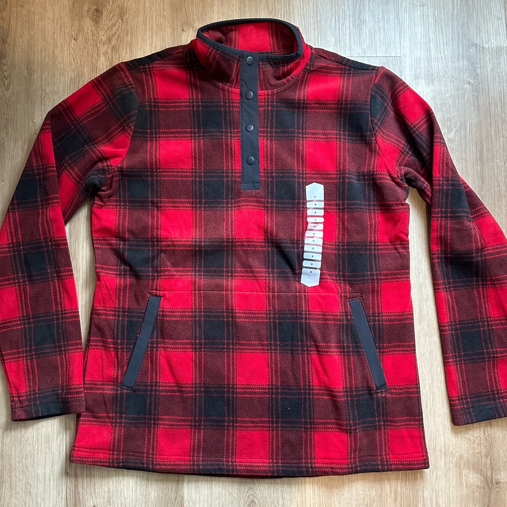 Duluth fleece pullover NWT M